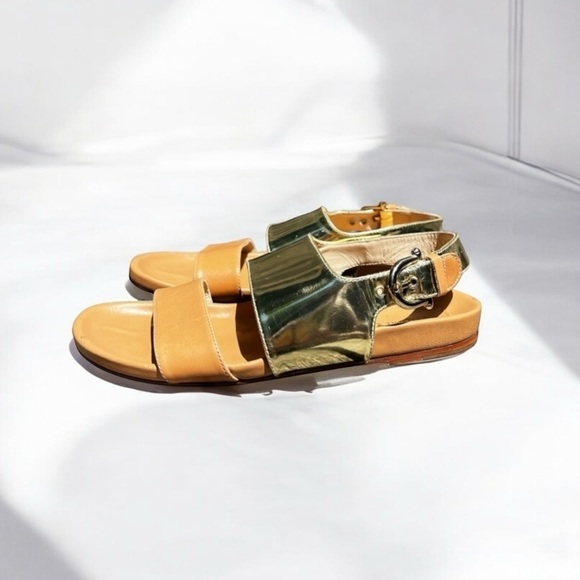 🌻NEW ETIENNE AIGNER Women's Anja Slingback Sandals Size 9.5 - Picture 5 of 10